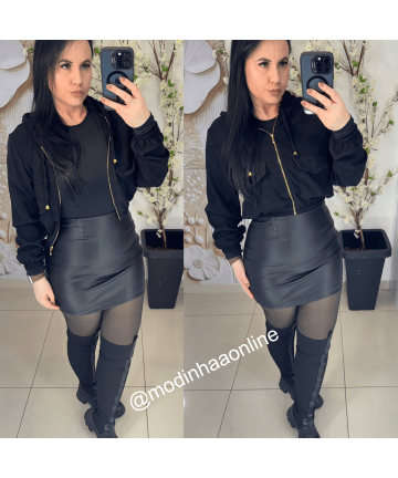Jaqueta Valentina Preto